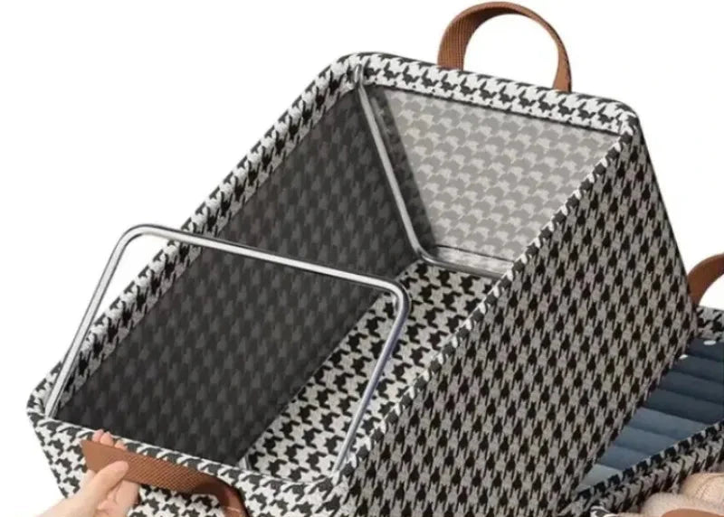 Caixa de Armazenamento Dobrável de Grande Capacidade