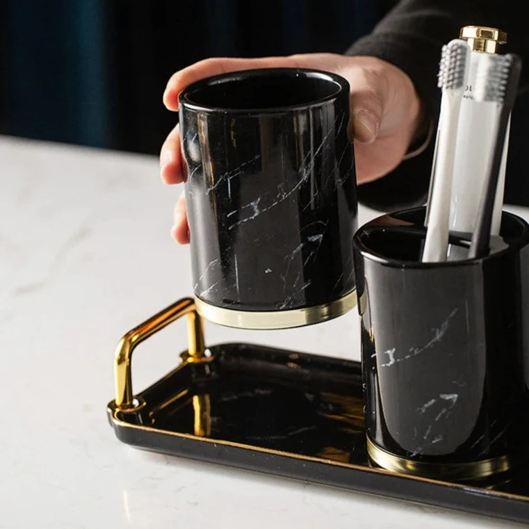 Kit Banheiro de Cerâmica