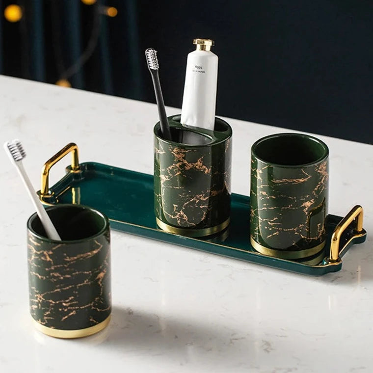 Kit Banheiro de Cerâmica