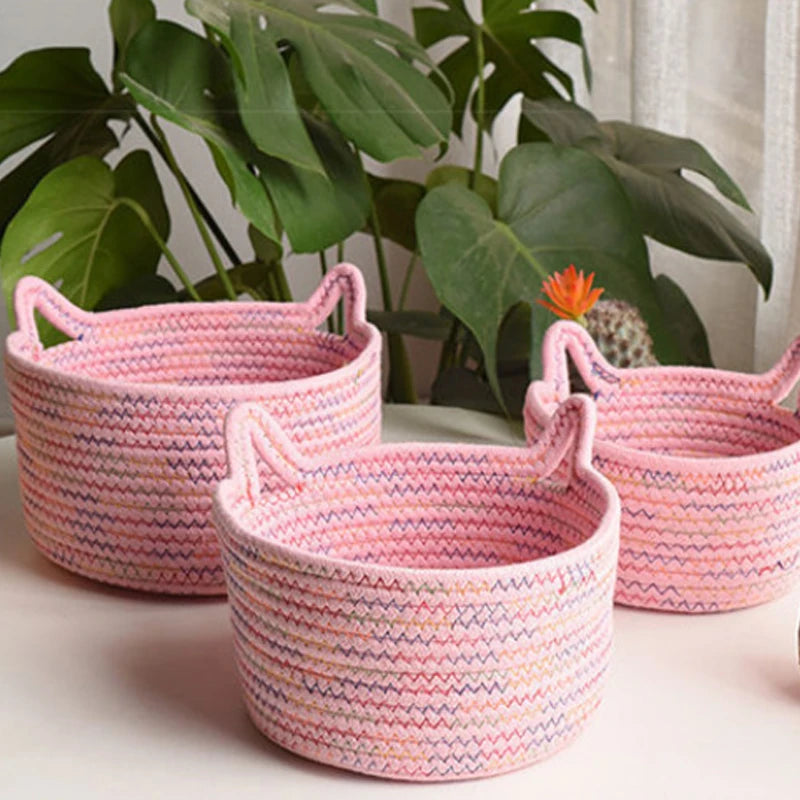 Cesto Orelhas de Gato - 3 peças