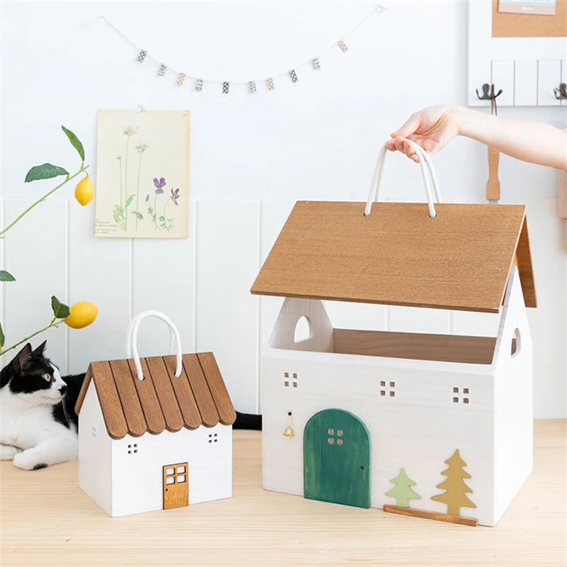 Caixa Organizadora Criativa Feita à Mão