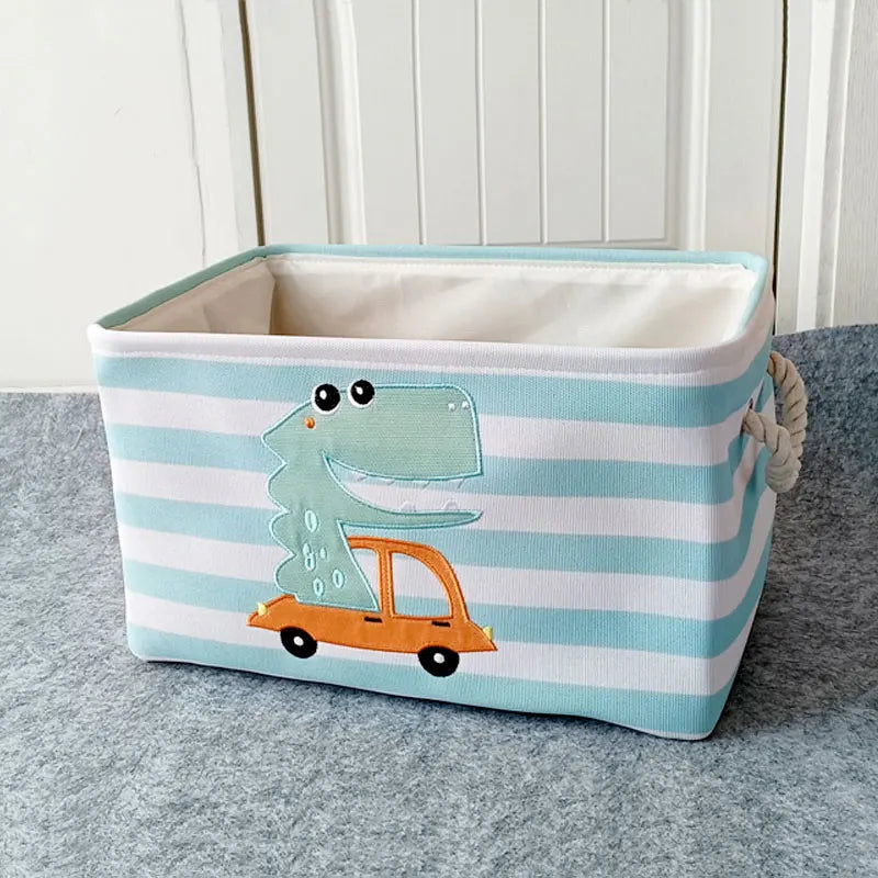 Cesto Dobrável de Lona à Prova d'Água Dinossauro