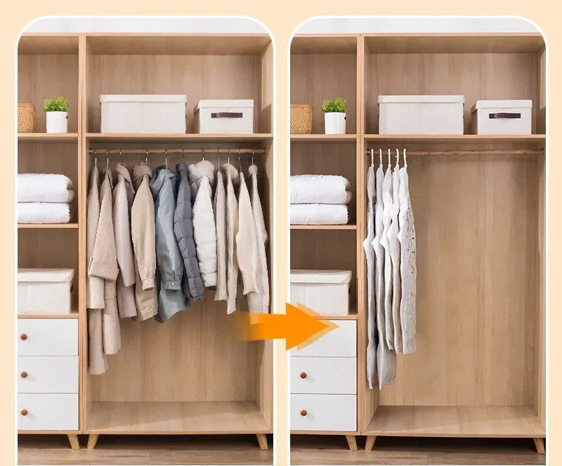 Sacos de Armazenamento a Vácuo para Roupas - Organizador de Armário