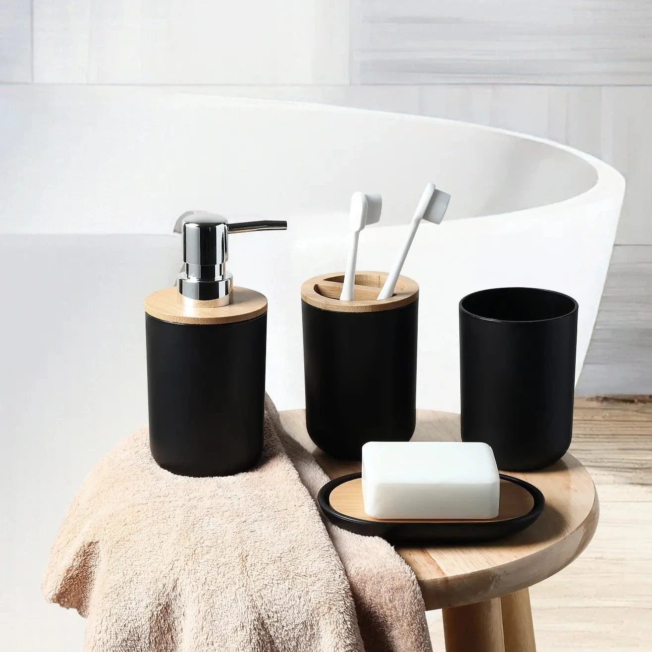 Conjunto de Acessórios para Banheiro