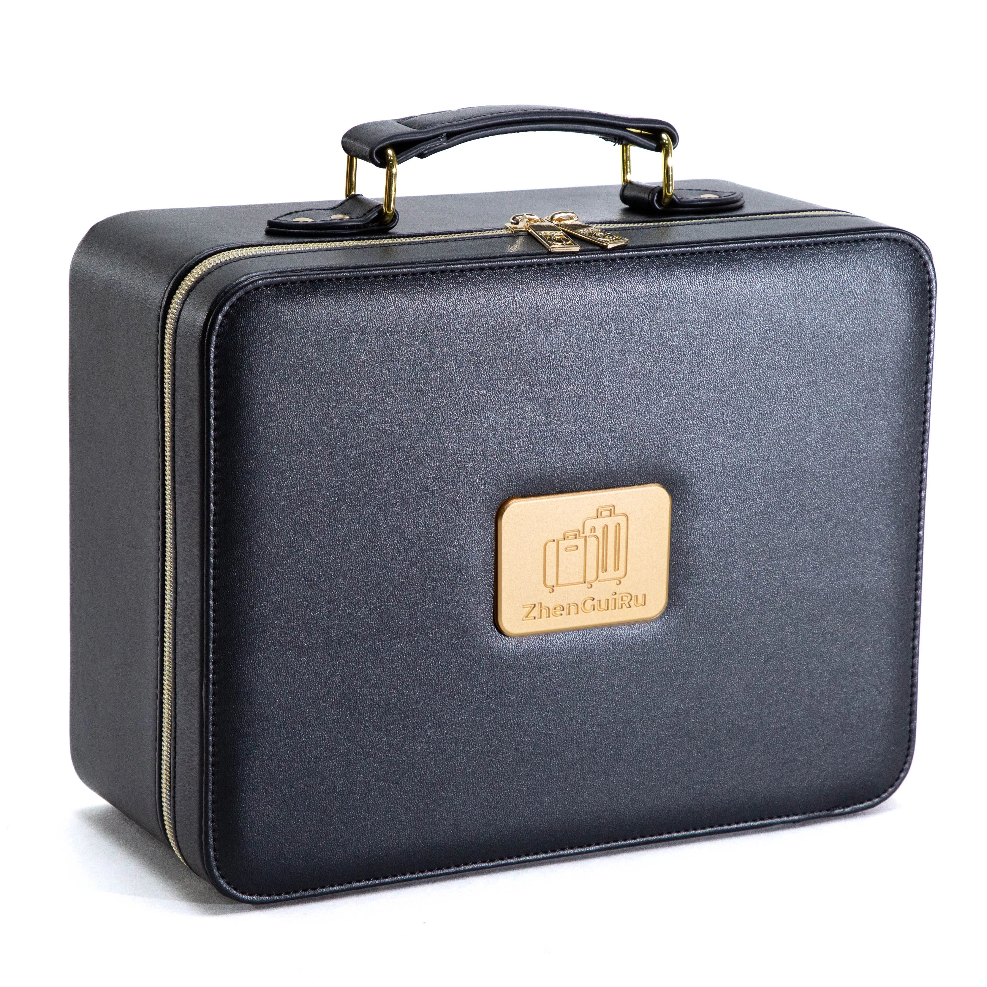 Necessaire de Maquiagem com Espelho LED Iluminado