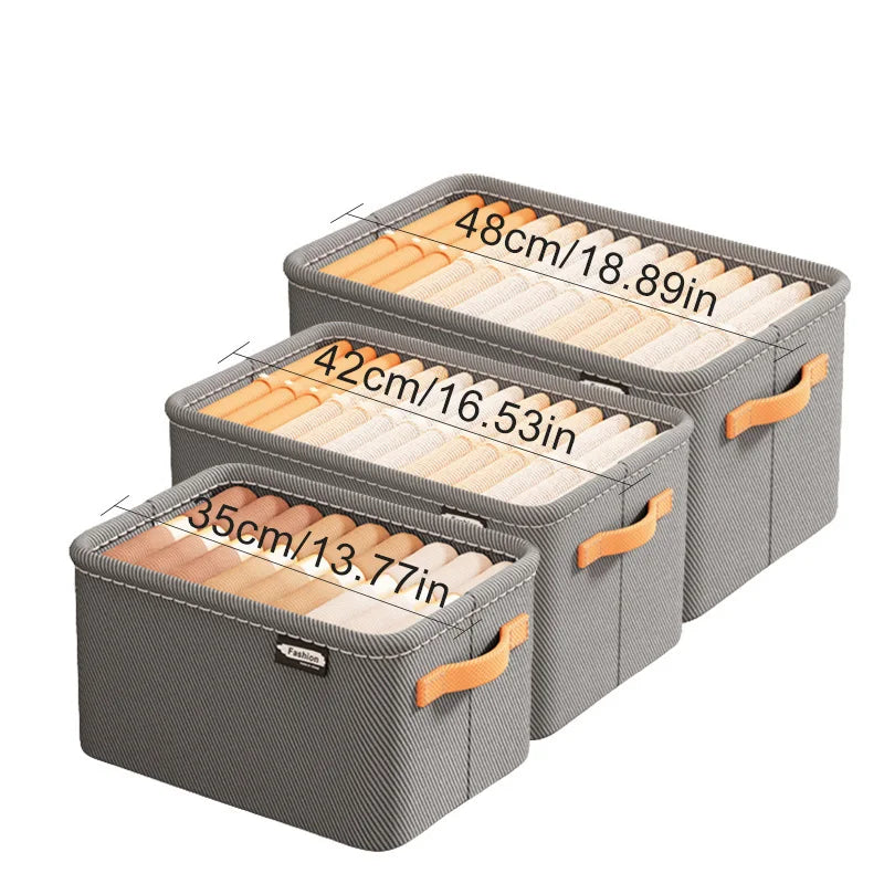 Organizador de Roupas Dobrável - 3 peças