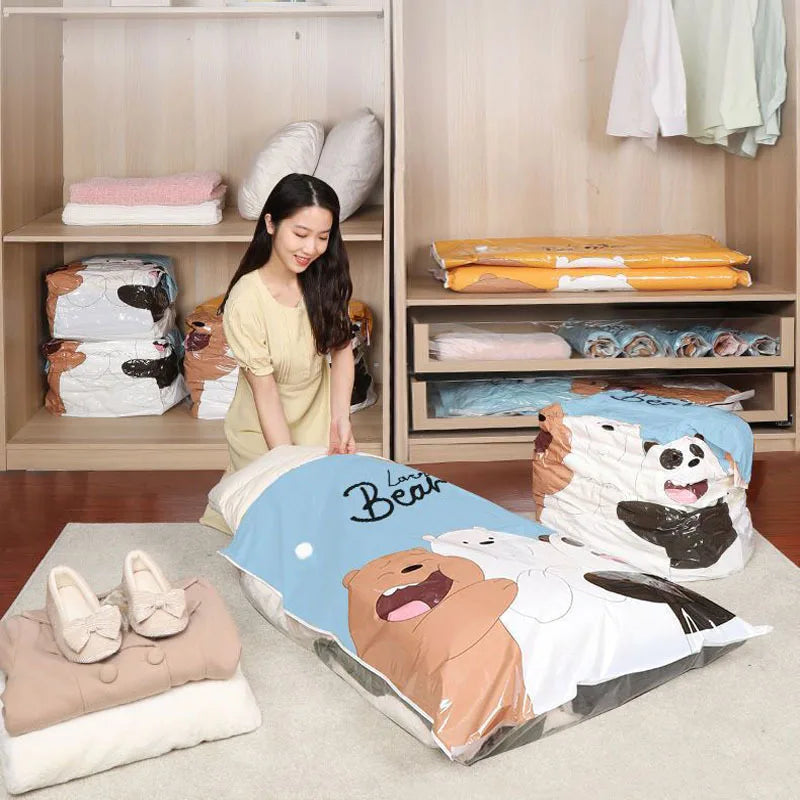 Saco de Compressão a Vácuo para Organização e Viagens