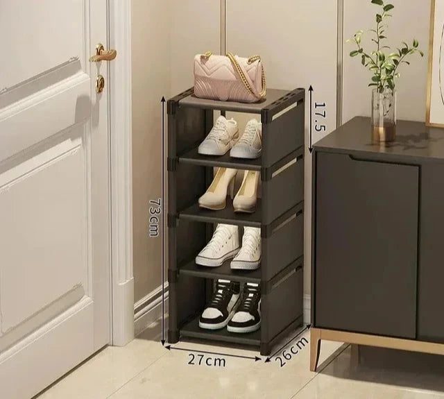 Organizador de Sapatos Empilhável Multi-Camadas