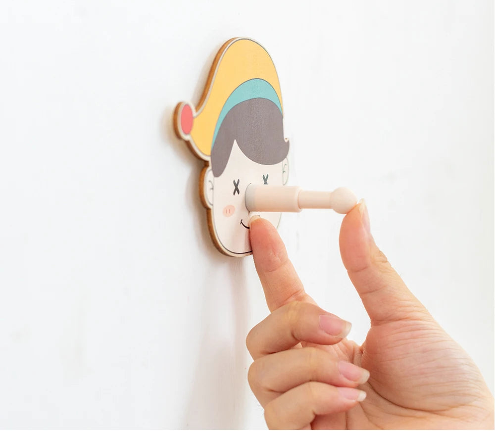 Gancho de Parede para Quarto Infantil - peças