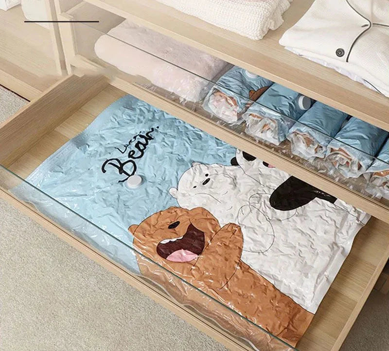 Saco de Compressão a Vácuo para Organização e Viagens