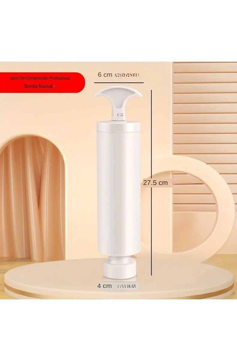 Saco de Compressão de Viagem Reutilizável - Economia de Espaço