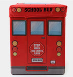 Caixa Organizadora Infantil 2 em 1: Banco Puff e Armazenamento