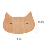 Ganchos Decorativos de Madeira para Quarto Infantil