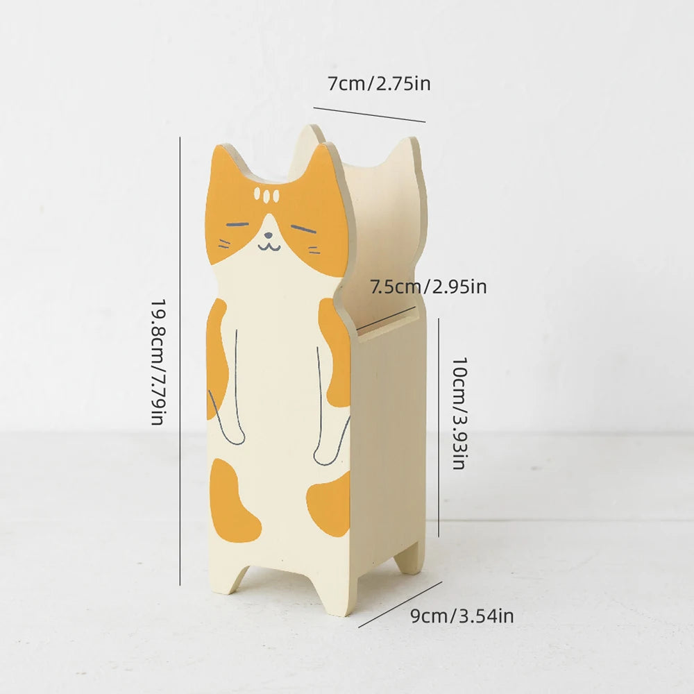 Porta Canetas de Gato