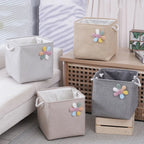 Caixa de Armazenamento de Tecido com Design Elegante