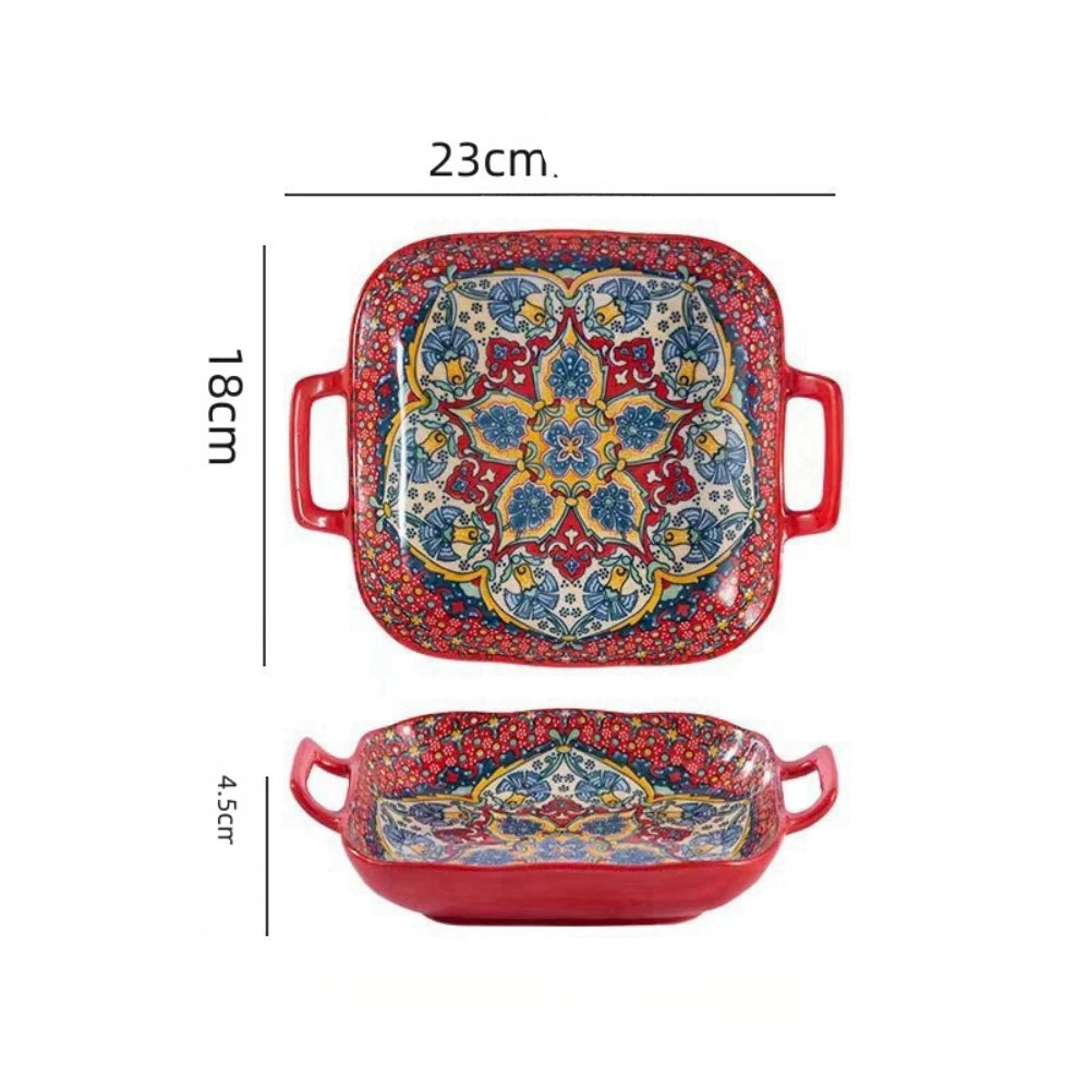 Prato de Cerâmica  para Saladas e Massas