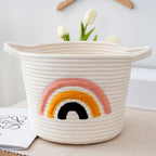 Cestas de Armazenamento  em Algodão Bordado