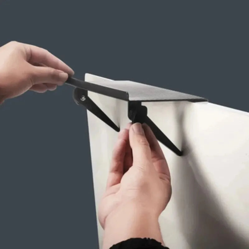 1pc venda quente rack de armazenamento de tela de computador e tv roteador sem fio set-top box rack sem suporte de armazenamento perfurado ferramenta divina