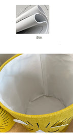 Cesto Dobrável de Lona para Organização Infantil