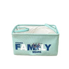 Disney-Winnie Stitch Cesta De Armazenamento De Roupas, Saco De Armazenamento Dobrável, Punho De Anime Dos Desenhos Animados, Caixa De Diversos De Lona, Organizador De Casa