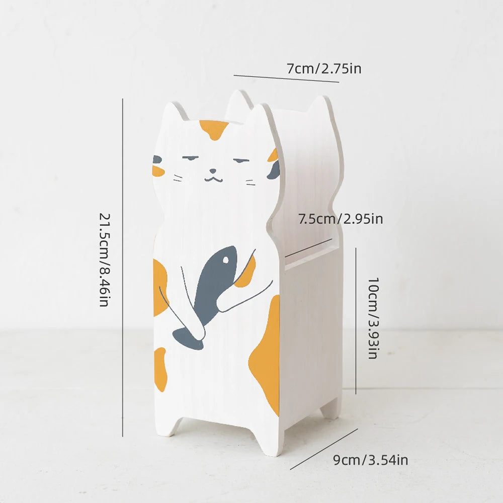 Porta Canetas de Gato