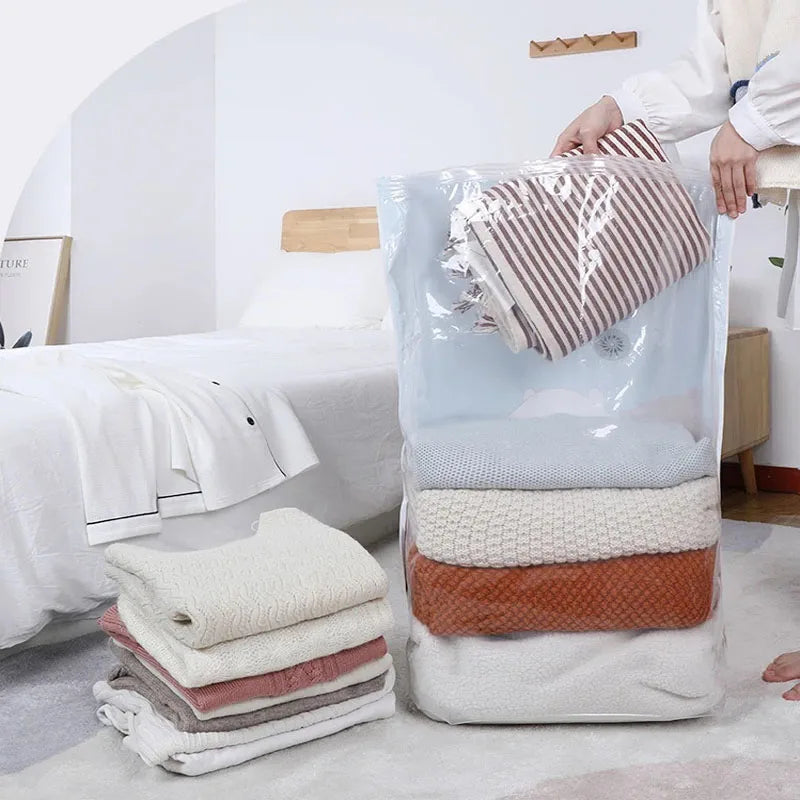 Saco de Compressão a Vácuo para Organização e Viagens