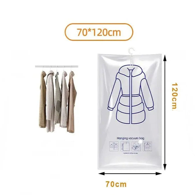 Sacos de Armazenamento a Vácuo para Roupas - Organizador de Armário