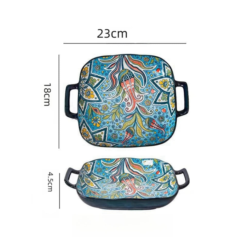 Prato de Cerâmica  para Saladas e Massas