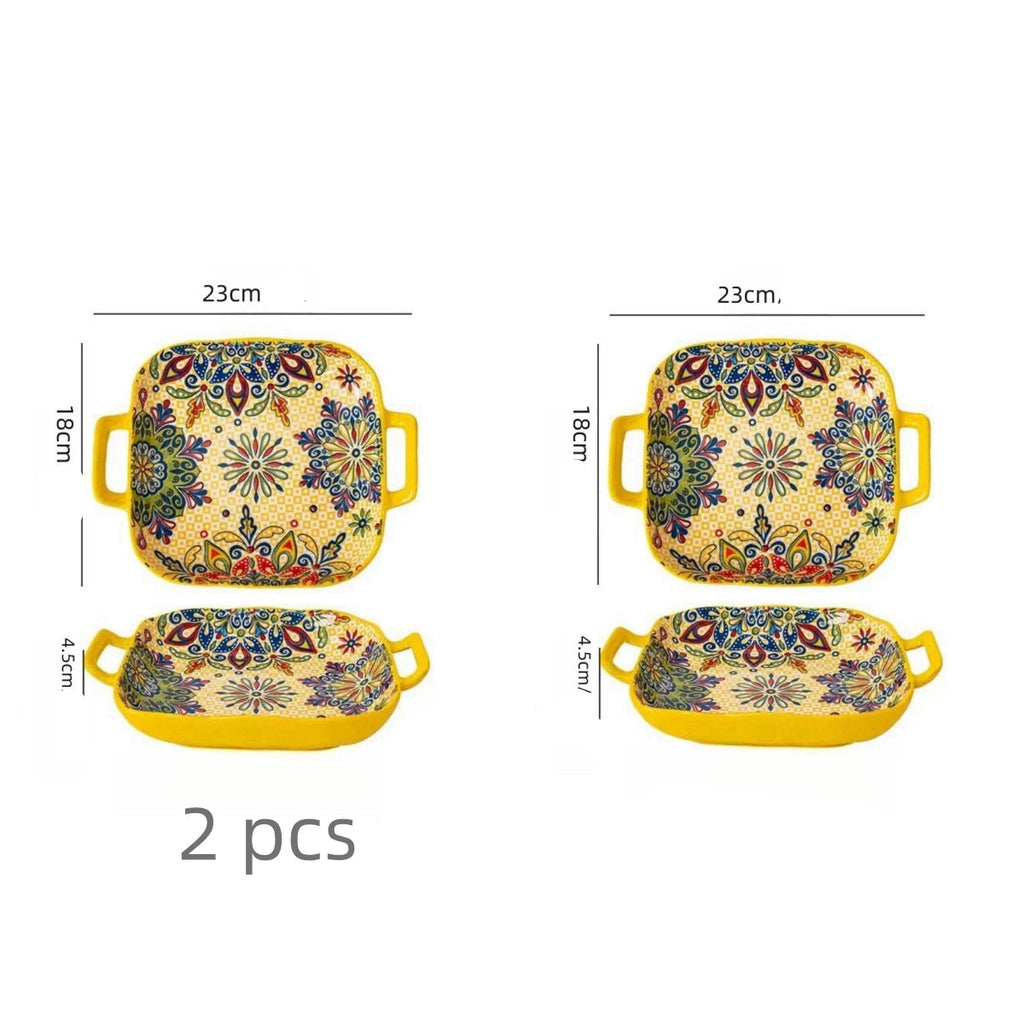 Prato de Cerâmica  para Saladas e Massas