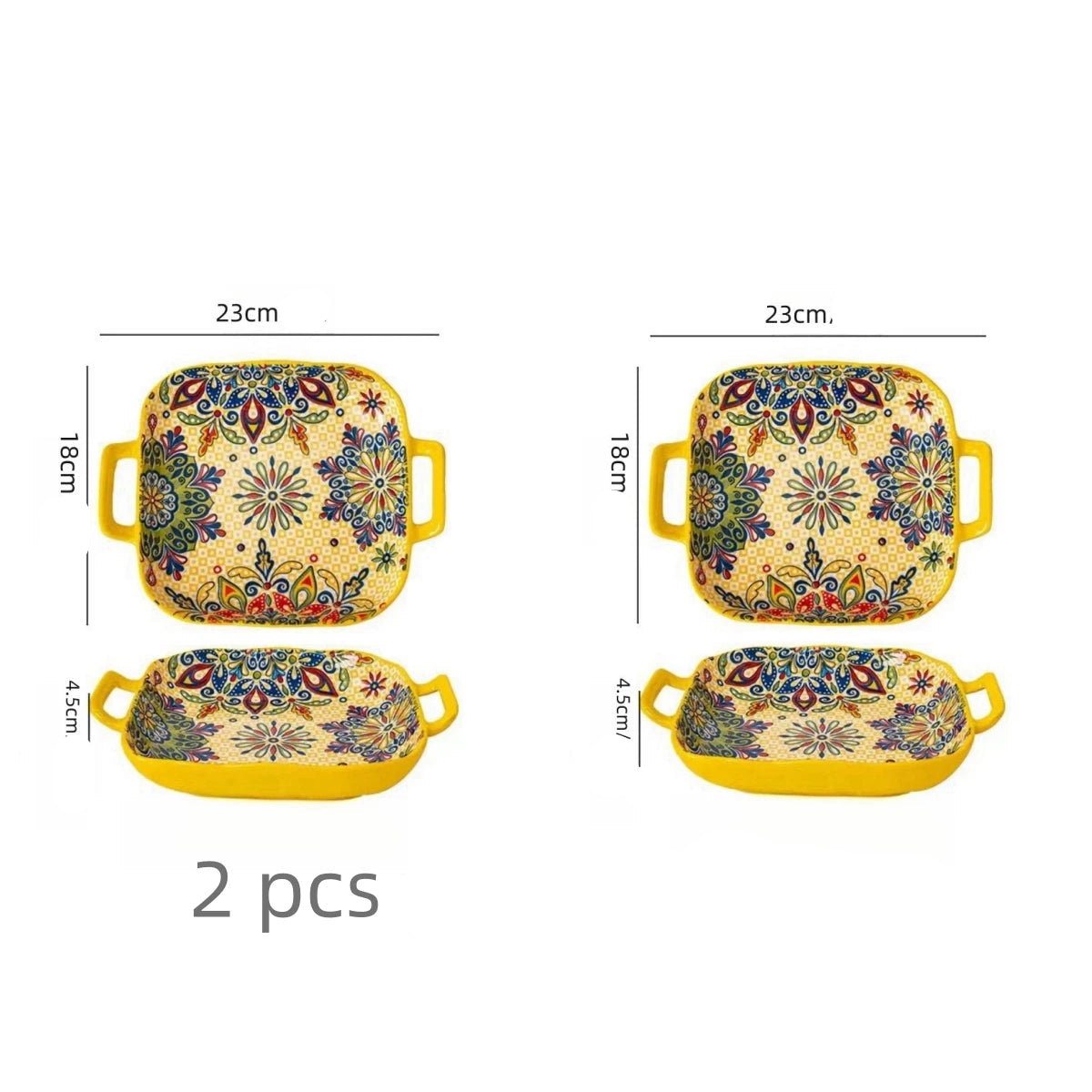 Prato de Cerâmica  para Saladas e Massas