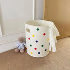 Cesto de Feltro Dobrável com Alças - Elegância e Praticidade