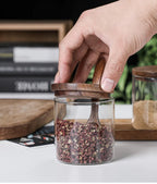 Potes de Vidro para Temperos